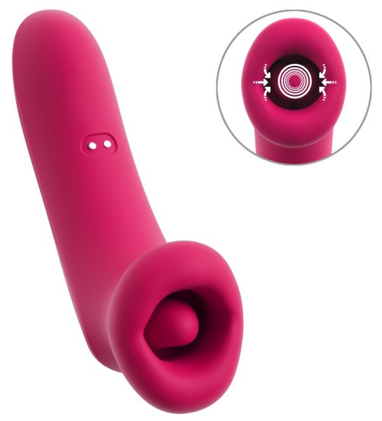 You2Toys Oral Fun Vibrator Sucking Mouth Vibrating Tongue in Pink 1
