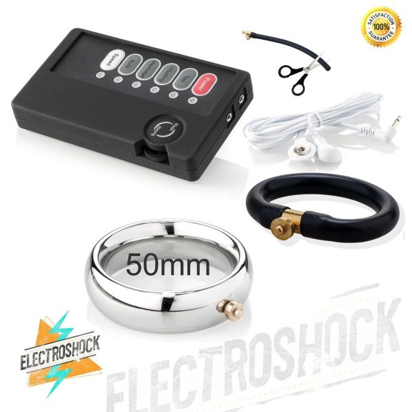 Zenn Super Elektro Ejaculation Set - Cockring 50 mm