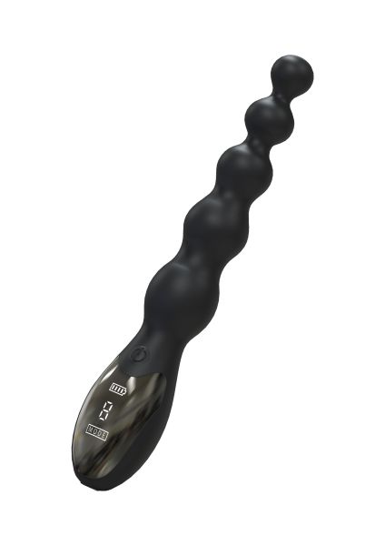Hidden Desire Beaded Anal Power Vibrator Schwarz