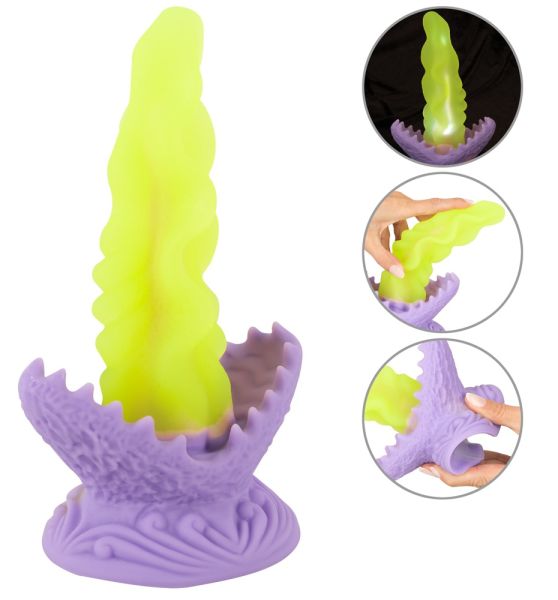 Passionate Plant LED Dildo mit Saugfuß 22 cm – Beasty Cocks