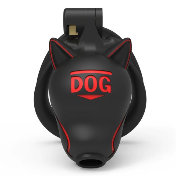 CockLock Doglock Keuschheitskäfig Schwarz