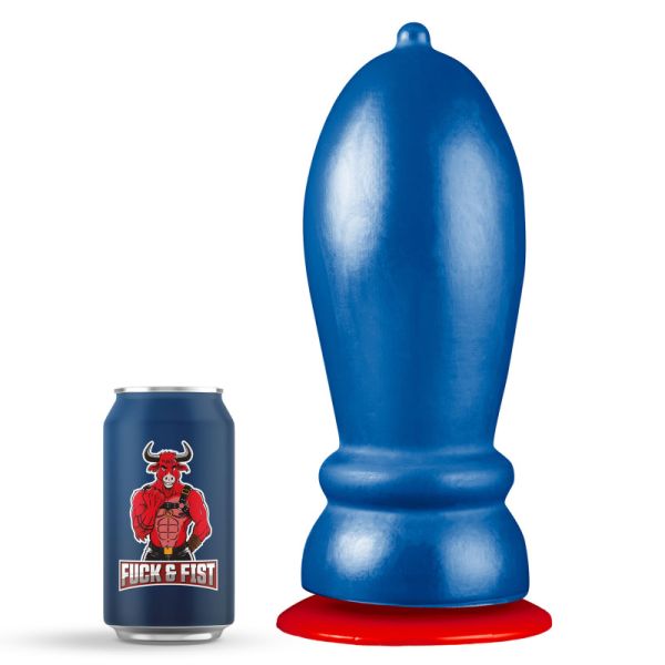 Fuck & Fist Gap Trainer Bulbous Analplug Blau