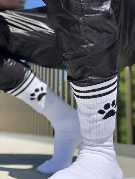 Sk8erboy PUPPY Socks White 5