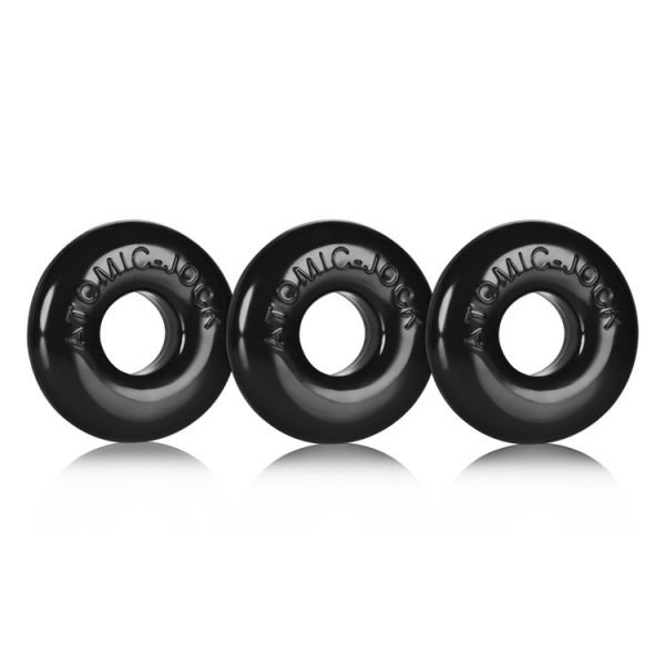 Oxballs - Ringer of Do-Nut 1 3-pack Black