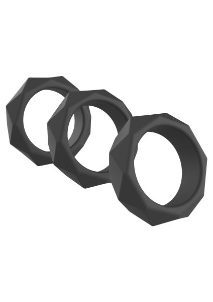 idden Desire Heavy C-Ring Set Cockring Schwarz