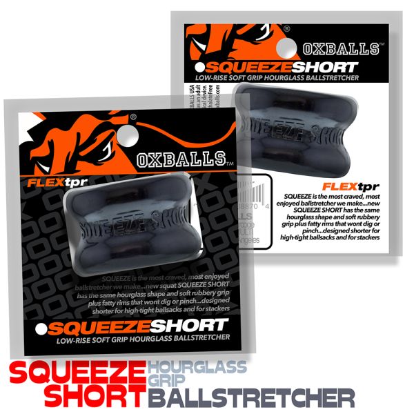Oxballs SQUEEZE SHORT Ballstretcher Black