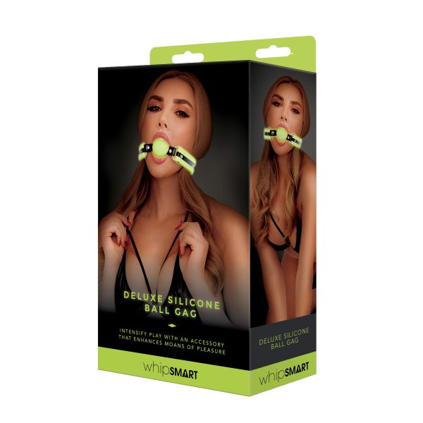Whipsmart - Glow in the Dark Silicone Ball Gag