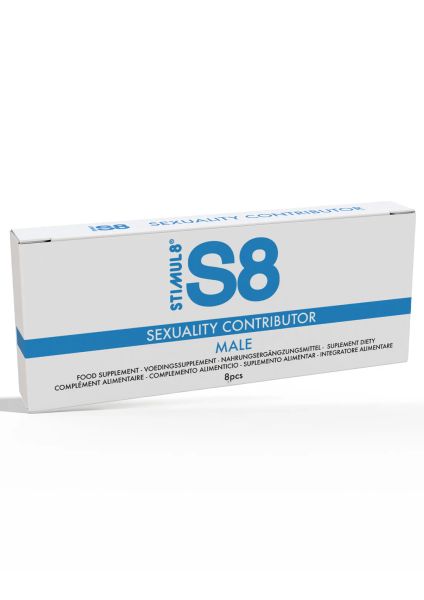 S8 Sexuality Male Tabs 8 Stück – Leistungssteigernde Tabletten
