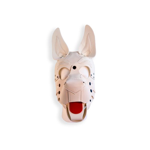 Brutus Vegan Puppy Maske weiß-weiß