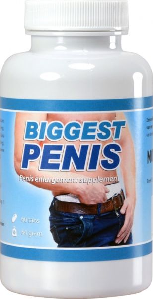 Biggest Penis Penisvergrößerung durch Nahrungsergänzung