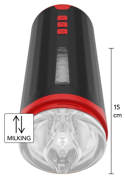 Hidden Desire Fusion X Milking Master automatischer Masturbator in Schwarz 1