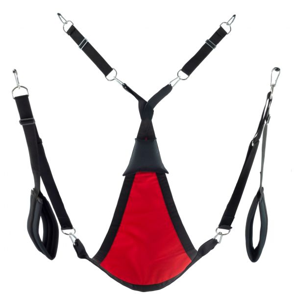 Mr Sling Premium Stoffschlinge „Triangle“ Komplettset Rot