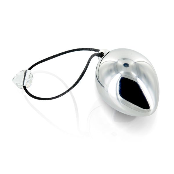 Eggxitting Vibrating Egg Silver – Klassisches Vibrations-Ei aus Aluminium