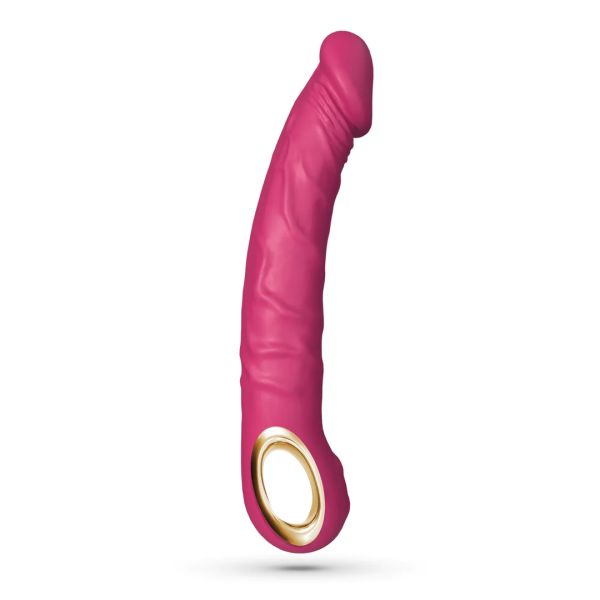 Crushious Magnus Bend - Realistic Flexible Vibrator - Pink