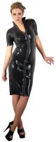 LATE X Kleid aus Latex LATE X Kleid aus Latex