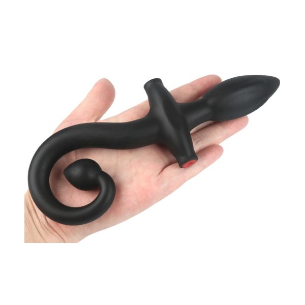 Kinky Puppy aufblasbarer Plug Tail up 8 x 2.8cm