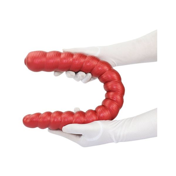 DoublePlayz Narvax Doppel-Dildo rot
