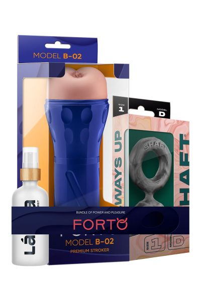 FORTO MODEL B-02 Bundle – Masturbator Set
