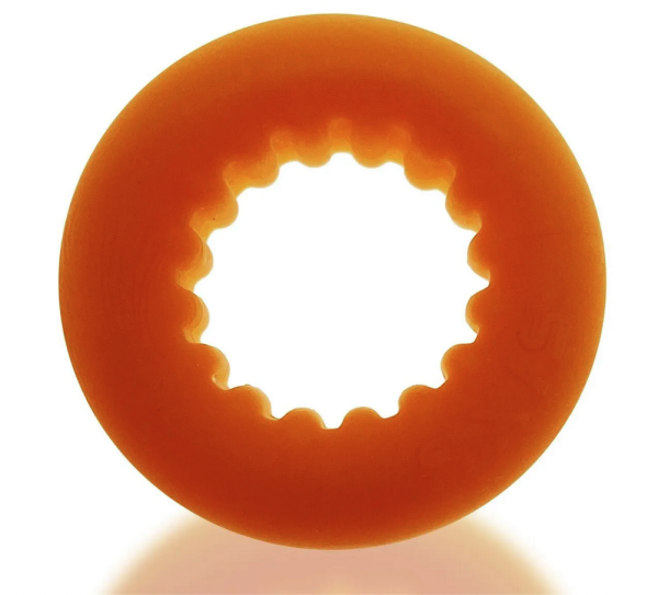 AXIS Ribbed Cockring Orange Ice
