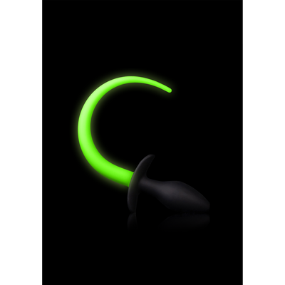 OUCH! Puppy Tail Plug Glow in the Dark