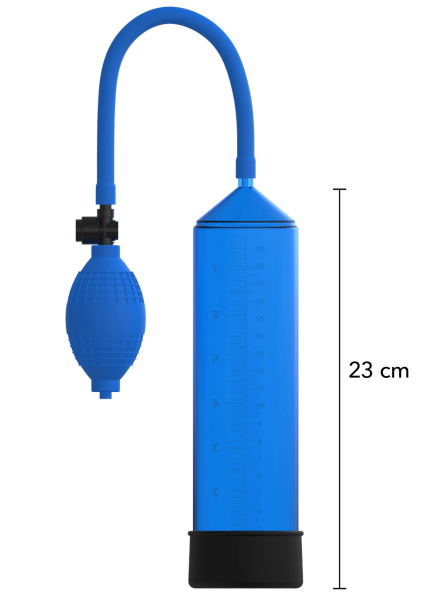 Hidden Desire Starter Penis Pump Penispumpe blue
