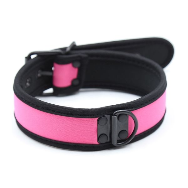 Kinky Puppy pinkes Neopren-Halsband
