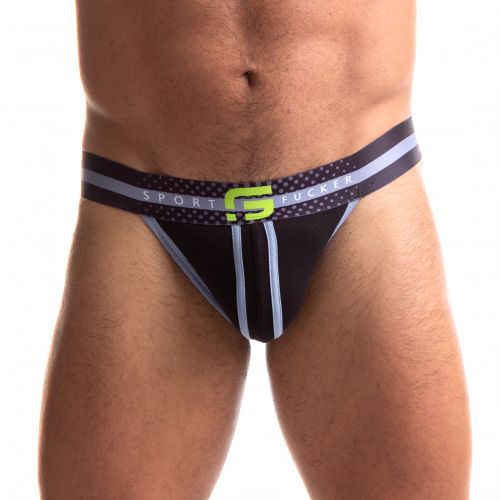 Sport Fucker Jersey Jock schwarz-grün