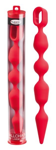 Malesation Ballchain rote Analkette 3