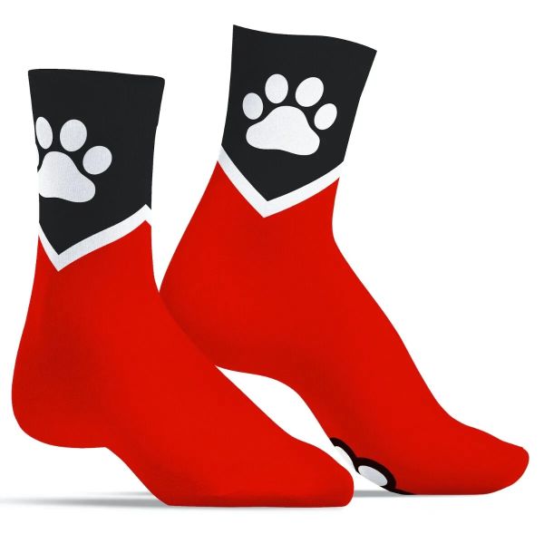 SneakXX Sneaker Socks PAW Red