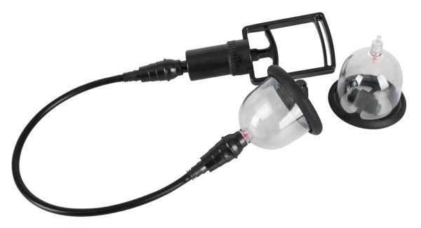 Bad Kitty Nippelsauger mit Vibration und Handpumpe 1