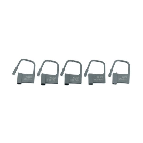 5er-Set nummerierte LOCK CADENAS Schwarz