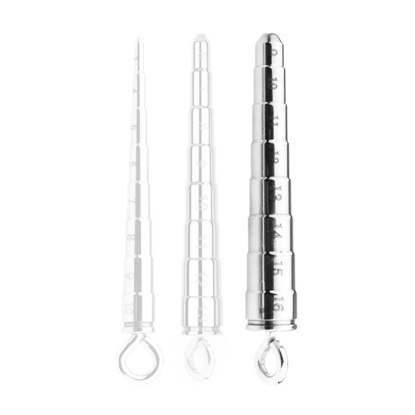 Urethralplay Harnröhrenplug Grady L 9 cm - Durchmesser 9 bis 16 mm