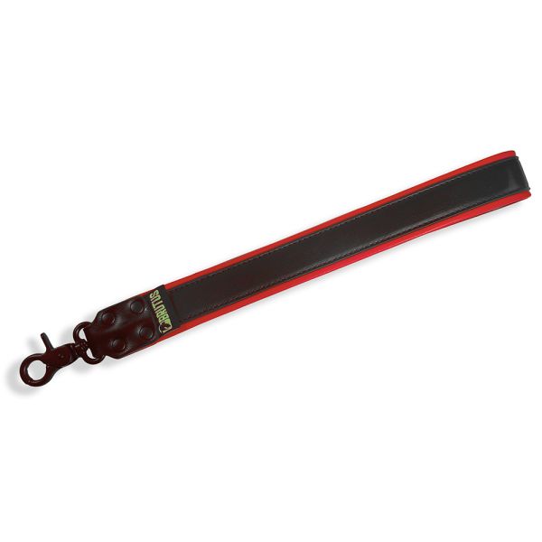 Brutus Vegan Puppy Leine schwarz-rot