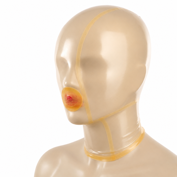 LateXcite Vollkopf Latexmaske Transparent 1