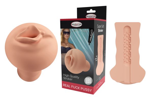Malesation Real Pussy Stroker Masturbator in Hautfarben 1