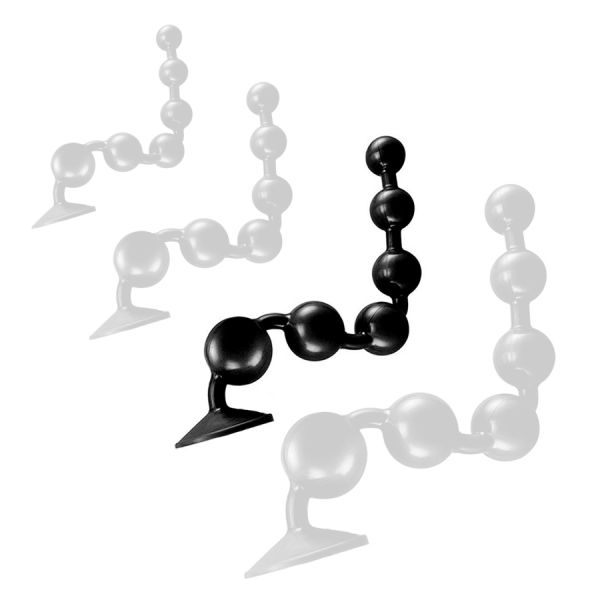 Anal Master Balls Somass-Kugeln L 48 x 6.8 cm Schwarz