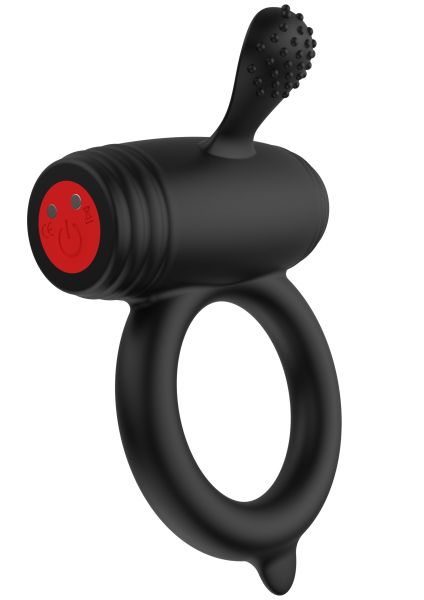 Hidden Desire Extreme Excellence Power Pro Penisring mit Vibration in Schwarz 1