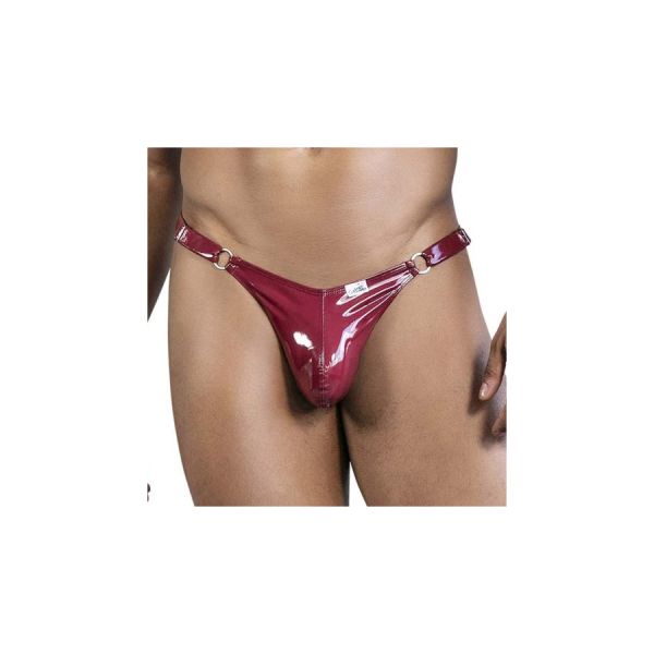 CandyMan String Vinyl-Effekt Climos Bordeaux