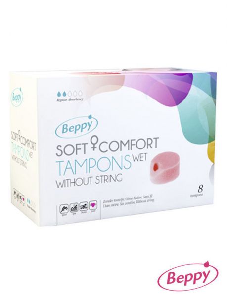 Soft Comfort Tampons Wet 8 pieces