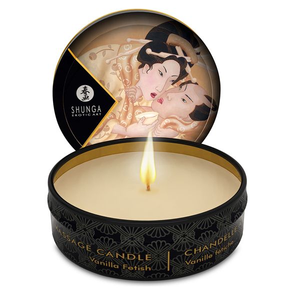 Shunga - Massage Candle Vanilla Fetish 30 ml bei Jovalove