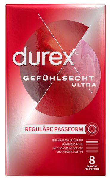 Durex Gefühlsecht Ultra 8 Stück