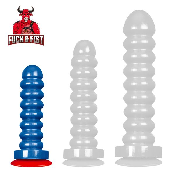 Fuck & Fist Deep Trainer Bold Dildo Blau 1