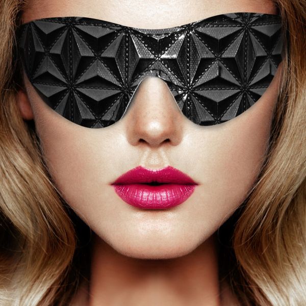 Ouch! Luxury Augenmaske in Schwarz 1