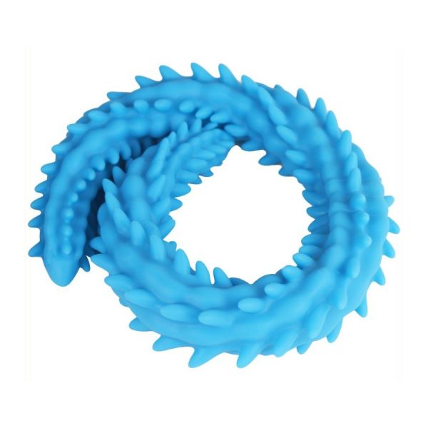DoublePlayz Scolop Doppel-Dildo blau