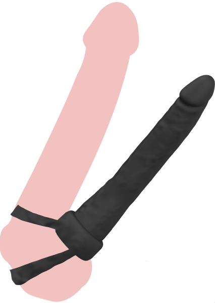 Hidden Desire Double Trouble Anal Penetrator Schwarz