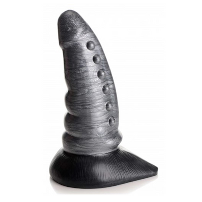 XR Brands Beastly - Tapered Bumpy Silicone Dildo