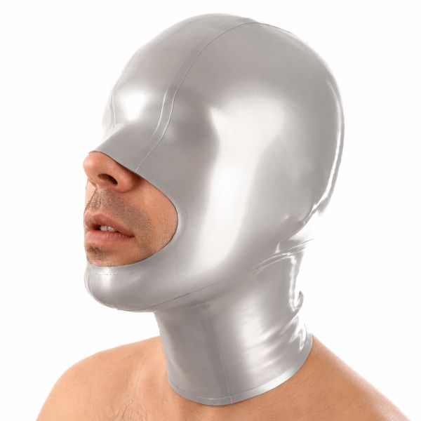 LateXcite Blindunite Latexhaube Grau 1