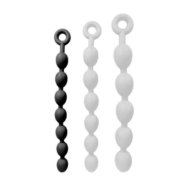Anal Master Balls Chapira Kugeln S 43 x 3.8 cm Schwarz
