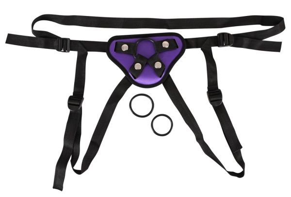 You2Toys Universal Harness Umschnallgurt in Lila und Schwarz 1