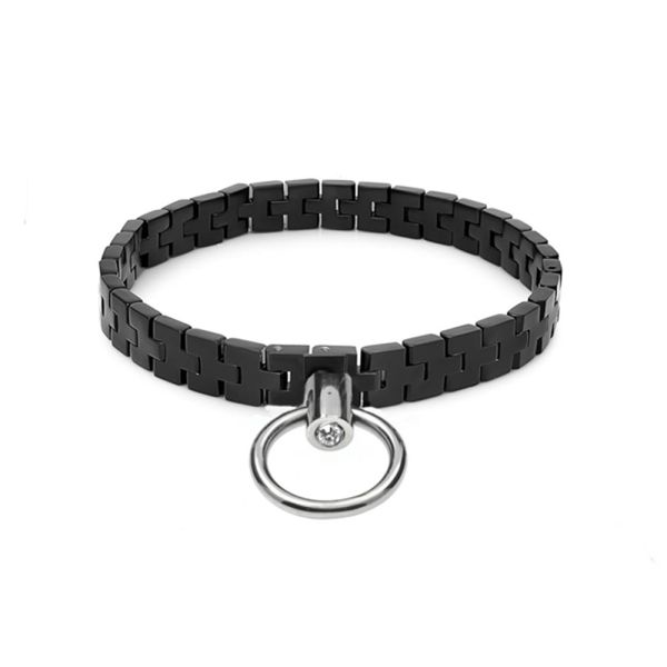 Black Label Halsband schwarz